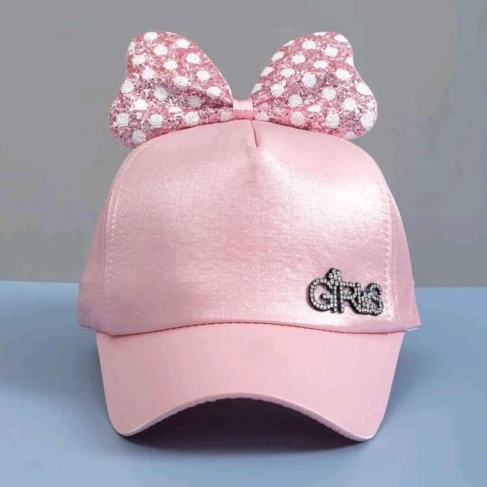 Pink Bow Women's Cap